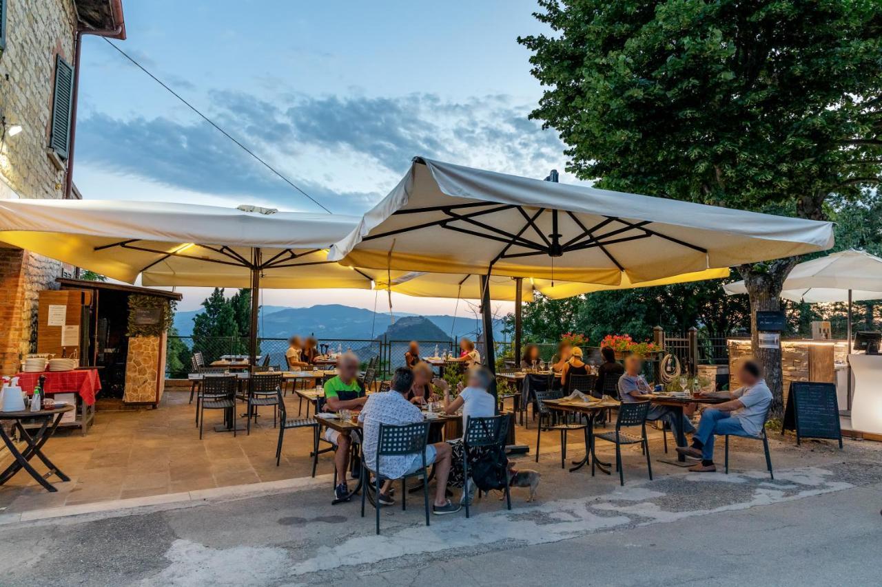 Osteria Belvedere 산레오 외부 사진